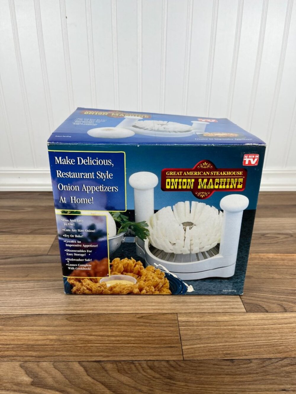 Great American Steakhouse Blooming Onion Maker Cutter Machine Open Box